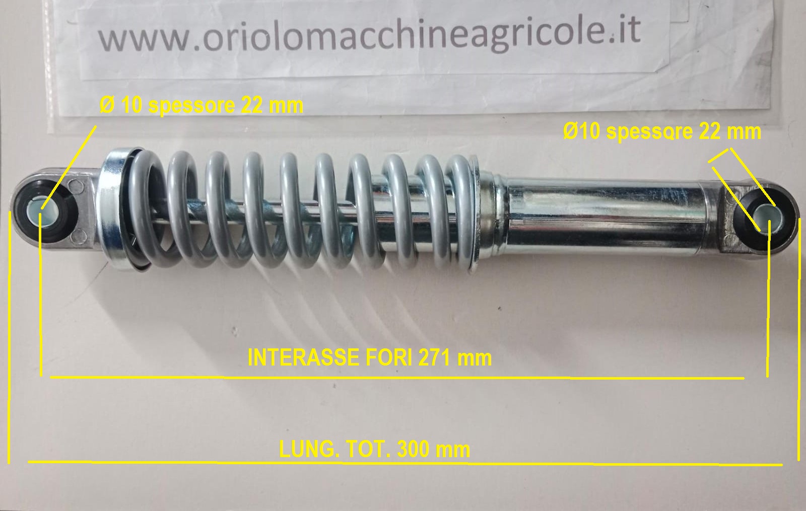 AMMORTIZZATORE MECCANICO PIU FRIZIONE MOLLA